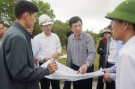 Lãnh đạo Quảng Trị chỉ đạo đẩy nhanh bàn giao mặt bằng dự án Quốc lộ 15D