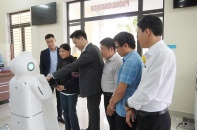 Quảng Trị ra mắt thử nghiệm Robot lễ tân phục vụ hành chính công
