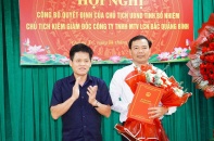 Quảng Trị: Bổ nhiệm lãnh đạo Công ty TNHH MTV Lâm công nghiệp Bắc Quảng Bình