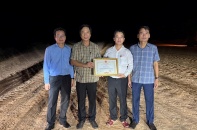 Quảng Trị: Trao bằng khen cho địa phương thực hiện tốt GPMB dự án Quốc lộ 15D