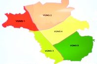 Quy hoạch vùng huyện Long Thành có 5 phân vùng phát triển