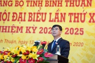 Ông Dương Văn An đắc cử Bí thư Tỉnh ủy Bình Thuận