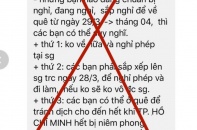 Bác bỏ thông tin TP.HCM phong tỏa 14 ngày