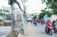 TP.HCM: Tiến độ dự án trọng điểm ảnh hưởng do chênh lệch lớn giữa các phương án di dời lưới điện