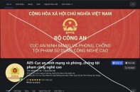Làm giả fanpage Cục An ninh mạng và phòng chống tội phạm sử dụng công nghệ cao để lừa đảo