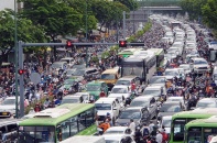 TP.HCM: Tăng đầu tư phát triển vận tải hành khách công cộng, giảm xe cá nhân
