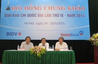 Báo Đầu tư có 2 tác phẩm đạt Giải Báo chí quốc gia 2014