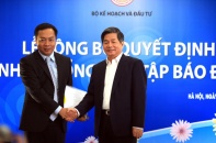 Bộ trưởng Bùi Quang Vinh trao quyết định bổ nhiệm Tổng Biên tập Báo Đầu tư