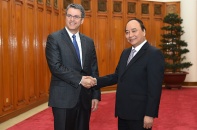Thủ tướng Nguyễn Xuân Phúc tiếp Tổng giám đốc WTO
