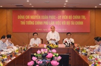 Thủ tướng làm việc với Bộ Tài chính: Đẩy nhanh cổ phần hóa nhưng không để thất thoát
