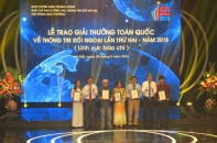 Báo Đầu tư đoạt Giải thưởng toàn quốc về thông tin đối ngoại