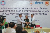 Phát động Cuộc thi viết hướng tới kỷ niệm 70 năm ngày Thương binh - Liệt sĩ Việt Nam