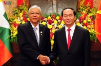 Tuyên bố chung Việt Nam - Myanmar nhân chuyến thăm của Tổng thống Htin Kyaw