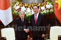 Chủ tịch nước Trần Đại Quang hội kiến Nhà vua Nhật Bản Akihito