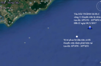 Khẩn trương tìm kiếm số thuyền viên tàu vận tải Hải Thành 26-BCL còn đang mất tích