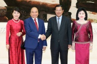 Thủ tướng Nguyễn Xuân Phúc hội đàm với Thủ tướng Campuchia Hun Sen