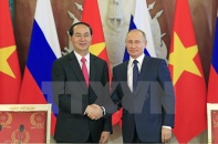 Toàn văn Tuyên bố chung về kết quả chuyến thăm chính thức LB Nga của Chủ tịch nước