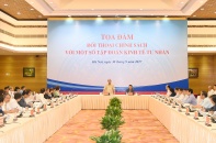 Thủ tướng Nguyễn Xuân Phúc đối thoại với lãnh đạo 14 tập đoàn kinh tế tư nhân