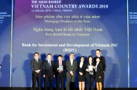 BIDV được vinh danh là Ngân hàng Bán lẻ tốt nhất Việt Nam 4 năm liên tiếp