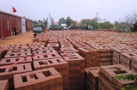 Dừng đầu tư mới, đầu tư mở rộng các cơ sở sản xuất gạch đất sét nung