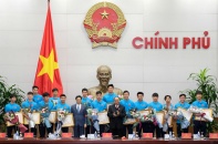 Thủ tướng: Nhân rộng bản lĩnh, ý chí U23 Việt Nam