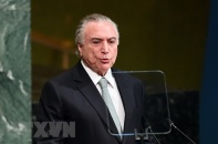 Tổng thống Brazil Michel Temer sắp thăm chính thức Việt Nam