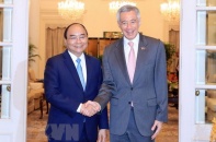 Thủ tướng Nguyễn Xuân Phúc hội đàm Thủ tướng Singapore Lý Hiển Long