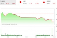 Phiên 14/6: Dòng tiền chuyển hướng, VN-Index giảm mạnh