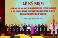 Hà Nội đón nhận Huân chương Độc lập Hạng Nhất sau 10 năm mở rộng 