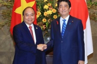 Thủ tướng Nguyễn Xuân Phúc hội đàm với Thủ tướng Nhật Bản Shinzo Abe