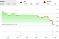 Phiên 30/7: VN-Index lao dốc sau khi áp sát mốc 1.000