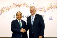 Thủ tướng Australia Scott Morrison bắt đầu thăm chính thức Việt Nam