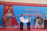 Học bổng Vì trẻ em Việt Nam đến với các em học sinh xã Quang Vinh, Hưng Yên