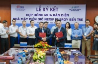 Nexif Energy Bến Tre ký hợp đồng bán điện gió cho giai đoạn 1