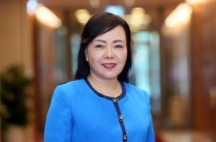 Bỏ phiếu miễn nhiệm Bộ trưởng Y tế Nguyễn Thị Kim Tiến: 424 phiếu Đồng ý, 30 phiếu Không đồng ý 