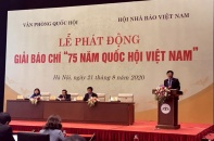 Phát động Giải báo chí “75 năm Quốc hội Việt Nam”