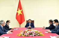 Thủ tướng Phạm Minh Chính điện đàm với Tổng thống Philippines