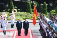 Chủ tịch nước Nguyễn Xuân Phúc thăm chính thức Lào