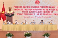 Chính phủ khóa XV họp phiên toàn thể đầu tiên