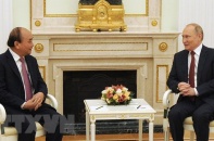 Chủ tịch nước hội đàm với Tổng thống Nga