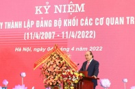 Nâng cao hơn nữa hiệu quả hoạt động của Đảng ủy Khối các cơ quan Trung ương