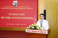 Bộ Kế hoạch và Đầu tư: Phát huy tốt vai trò cơ quan tham mưu tổng hợp của Đảng và Nhà nước