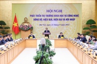 Phát triển thị trường khoa học và công nghệ đồng bộ, hiệu quả, hiện đại và hội nhập