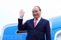 Chủ tịch nước Nguyễn Xuân Phúc lên đường thăm Hàn Quốc