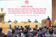 Nghị quyết về Hội nghị trực tuyến Chính phủ với địa phương và Phiên họp Chính phủ thường kỳ tháng 12/2022