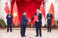 Việt Nam và Singapore thiết lập Quan hệ Đối tác kinh tế số - kinh tế xanh