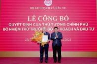Tân Thứ trưởng Bộ Kế hoạch và Đầu tư: Phấn đấu, cống hiến, vững tin thực hiện chức trách được giao phó