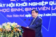 Bộ trưởng Nguyễn Chí Dũng: Thanh niên là lực lượng khơi dậy tinh thần khởi nghiệp quốc gia