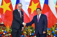 Nâng kim ngạch thương mại Việt Nam - Séc 1 tỷ USD trong vòng 1 - 2 năm tới