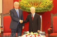 Tổng Bí thư Nguyễn Phú Trọng tiếp Tổng thống Cộng hòa Kazakhstan